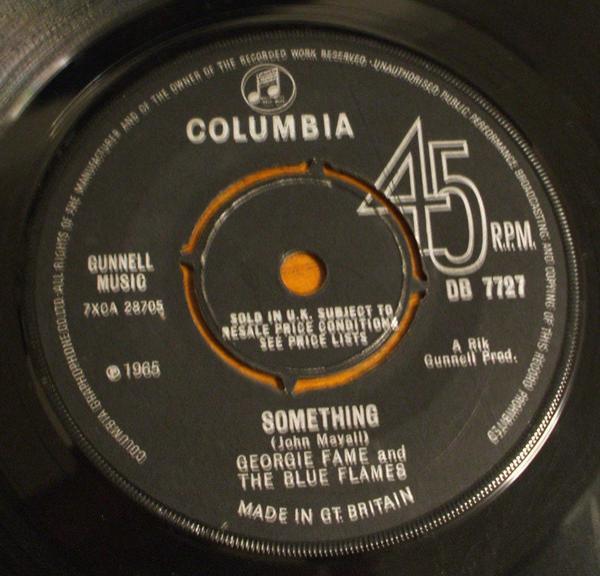 Georgie Fame & The Blue Flames - Something