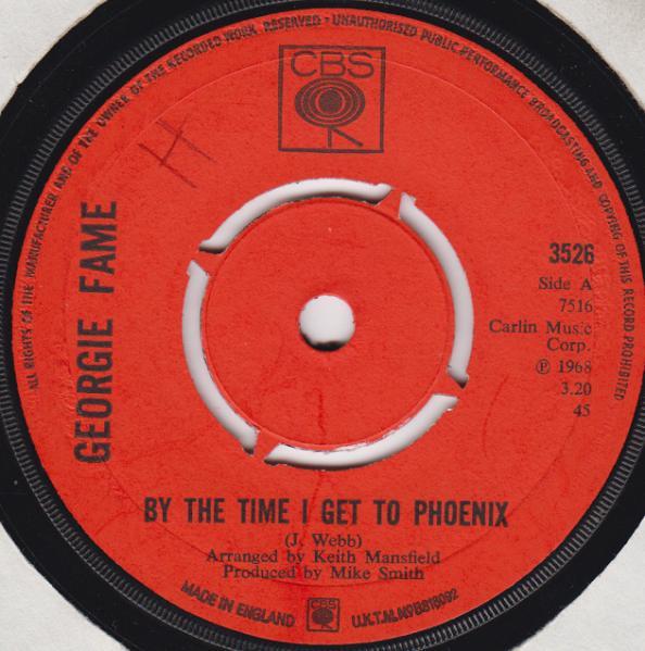 Georgie Fame - By The Time I Get To Phoenix