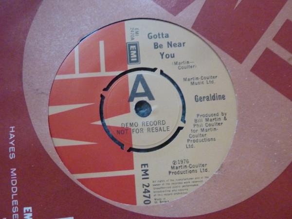 Geraldine - Gotta Be Near You