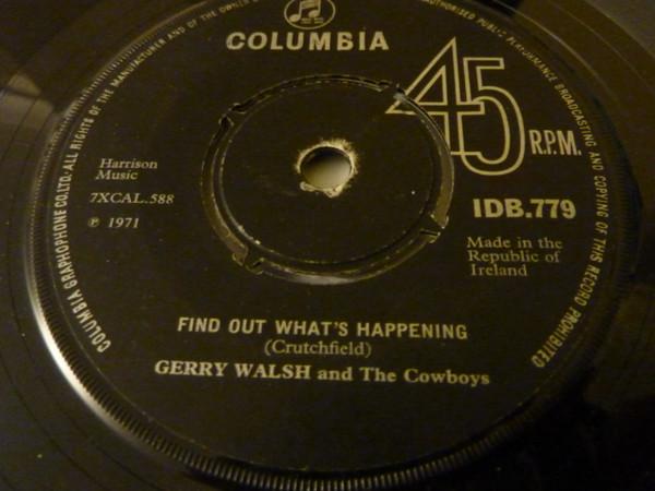 Gerry Walsh and The Cowboys - I'll Meet You In Church Sunday Morning
