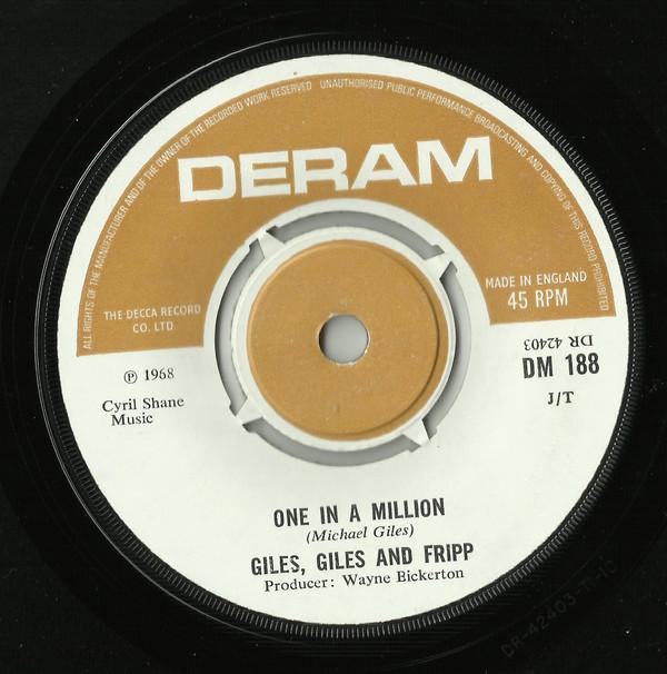 Giles, Giles And Fripp - One In A Million