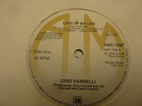 Gino Vannelli - Love Of My Life