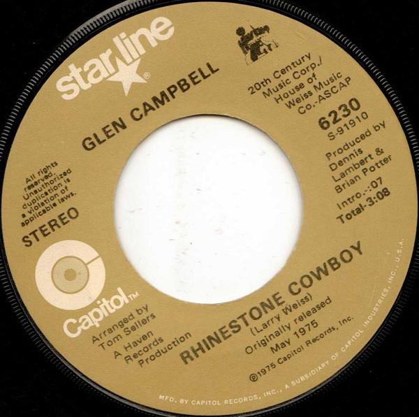 Glen Campbell - Rhinestone Cowboy / Country Boy