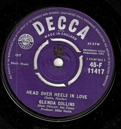 Glenda Collins - Head Over Heels In Love