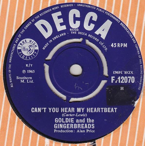 Goldie & The Gingerbreads - Can't You Hear My Heartbeat