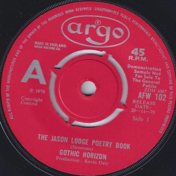 Gothic Horizon - The Jason Lodge Poetry Book