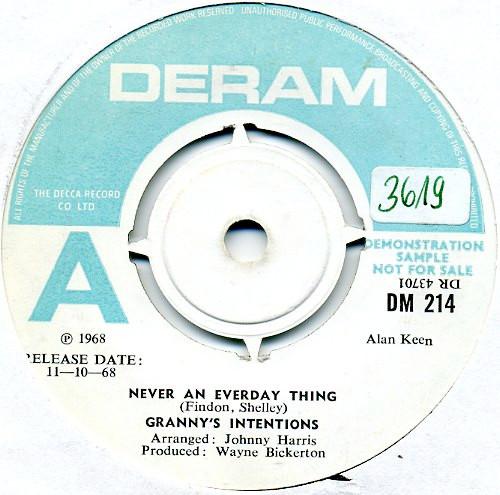 Granny's Intentions - Never An Everyday Thing