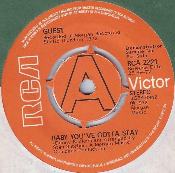 Guest (9) - Baby You've Gotta Stay