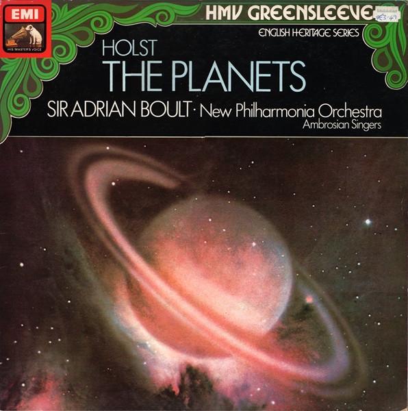 Gustav Holst, Sir Adrian Boult, New Philharmonia Orchestra, The Ambrosian Singers - The Planets