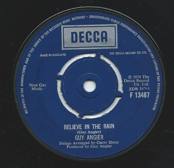 Guy Angier - Believe In The Rain / The Days Are Long
