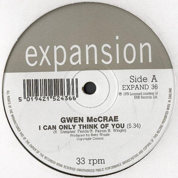 Gwen McCrae - I Can Only Think Of You / All This Love That I'm Givin' / 90% Of Me Is You