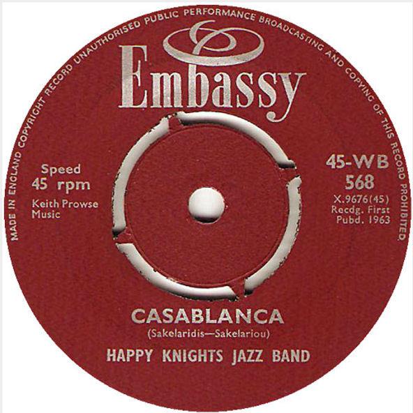 Happy Knights Jazz Band, Bud Ashton And His Group - Casablanca / Pipeline