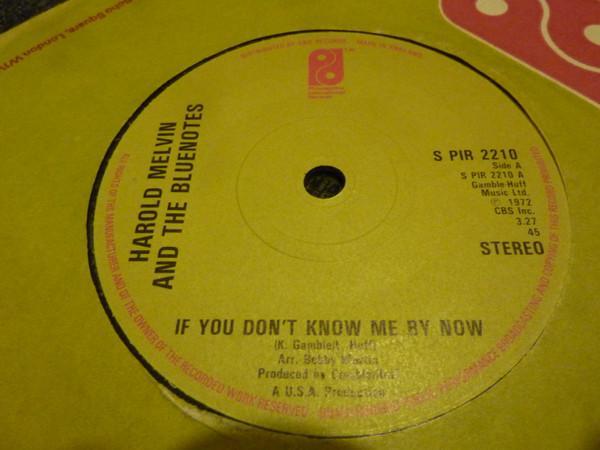 Harold Melvin And The Blue Notes - If You Don't Know Me By Now / Let Me Into Your World