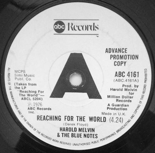 Harold Melvin And The Blue Notes - Reaching For The World