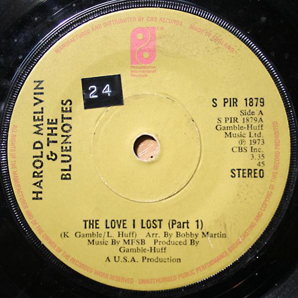 Harold Melvin And The Blue Notes - The Love I Lost (Part 1)