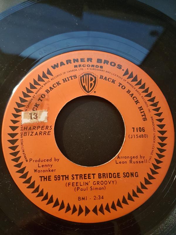 Harpers Bizarre - The 59th Street Bridge Song / Come To The Sunshine