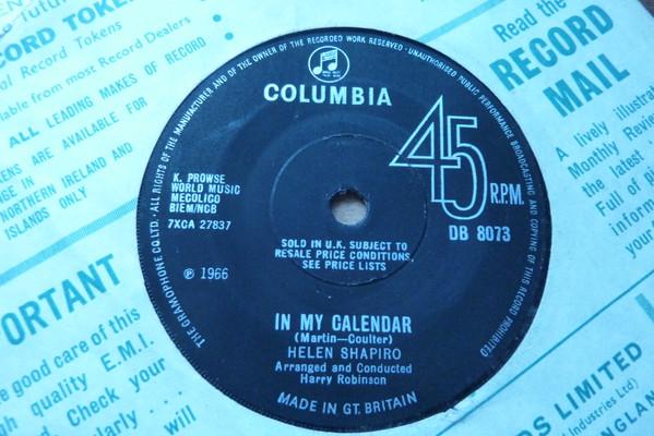 Helen Shapiro - In My Calendar