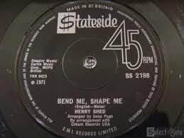 Henry Shed - Bend Me, Shape Me / Save The Last Dance For Me