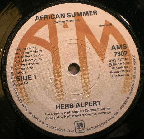 Herb Alpert - African Summer