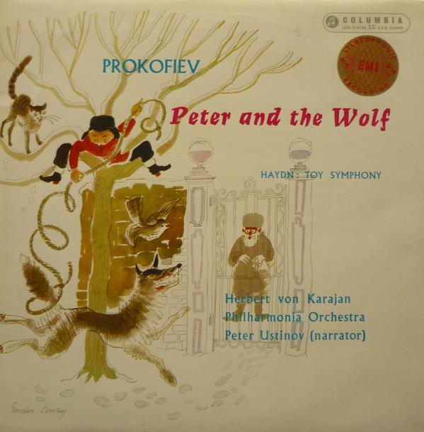 Herbert von Karajan, Philharmonia Orchestra, Peter Ustinov - Peter and the Wolf/Toy Symphony