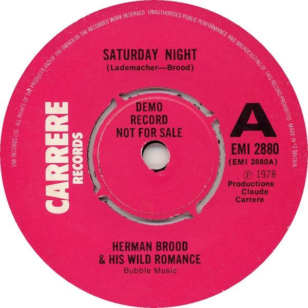 Herman Brood & His Wild Romance - Saturday Night