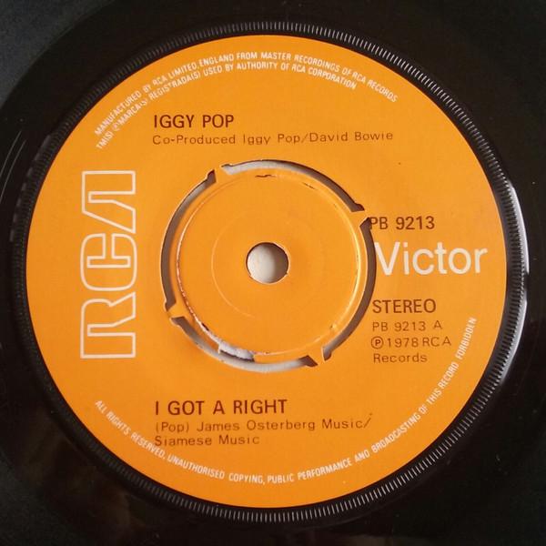 Iggy Pop - I Got A Right
