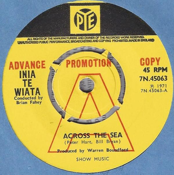 Inia Te Wiata - Across The Sea