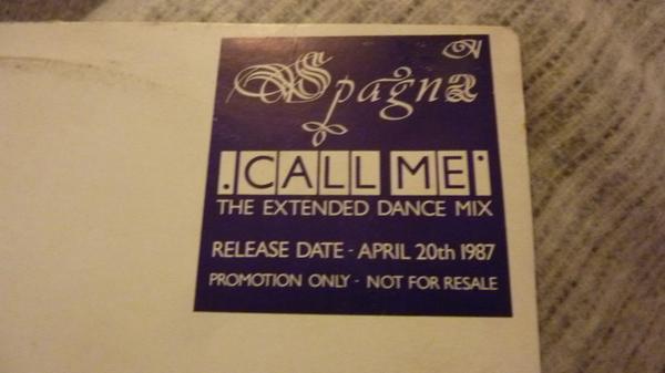 Ivana Spagna - Call Me (The Extended Dance Mix)