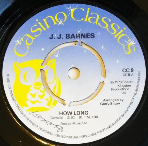 J. J. Barnes, All Night Band - How Long / I Can't Seem To Hold You