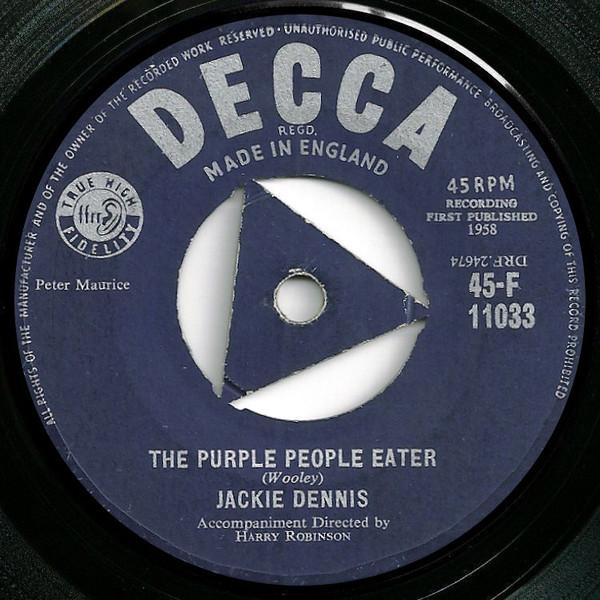 Jackie Dennis - The Purple People Eater
