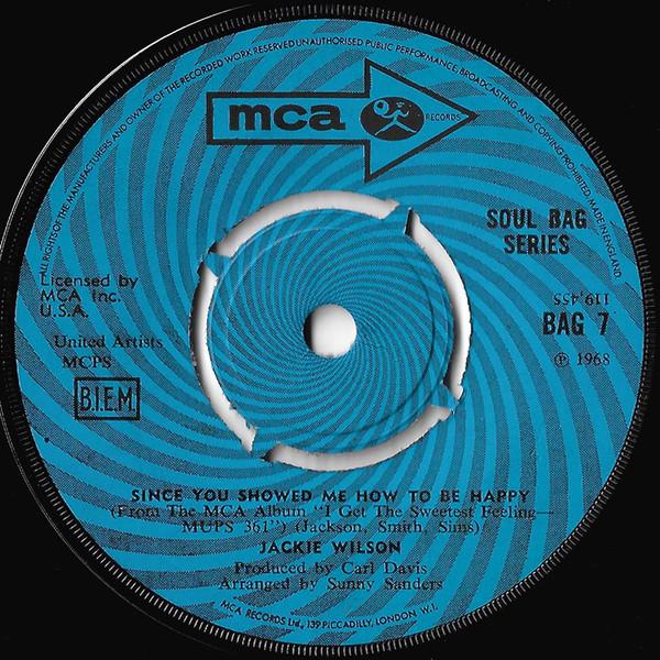 Jackie Wilson - Since You Showed Me How To Be Happy / Chain Gang