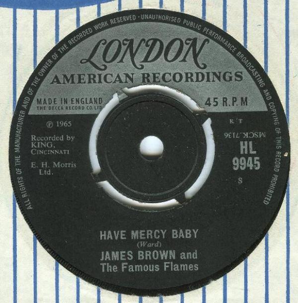James Brown & The Famous Flames - Have Mercy Baby