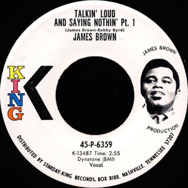 James Brown - Talkin' Loud And Saying Nothin'