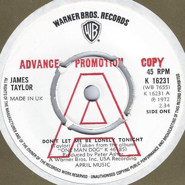 James Taylor (2) - Don't Let Me Be Lonely Tonight