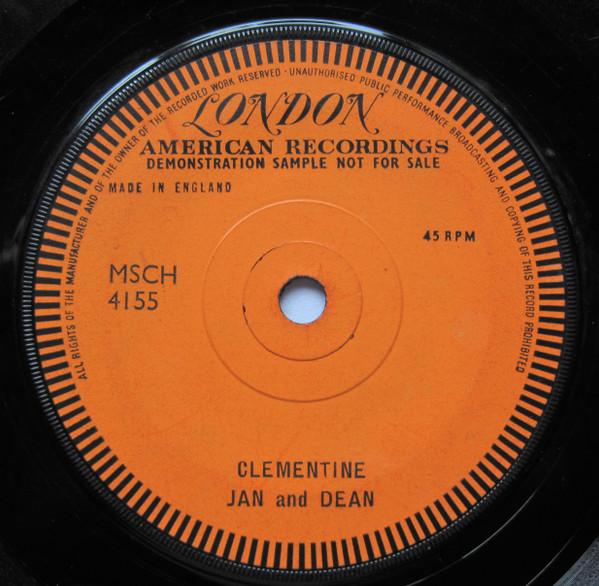 Jan & Dean, David Seville, The Chipmunks - Clementine / Alvin's Orchestra