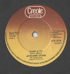 Jan & Dean - Surf City / Dead Man's Curve