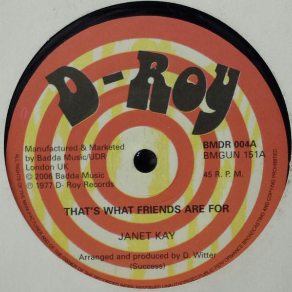 Janet Kay - That's What Friend's Are For