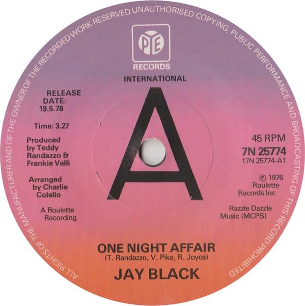 Jay Black - One Night Affair