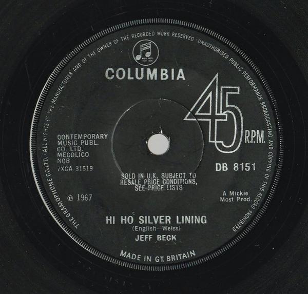 Jeff Beck - Hi Ho Silver Lining