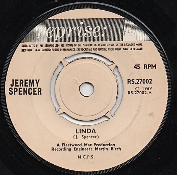 Jeremy Spencer - Linda / Teenage Darling
