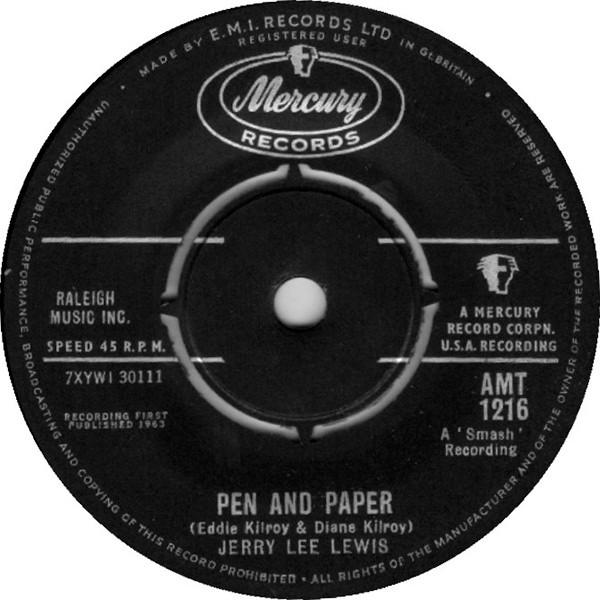 Jerry Lee Lewis - Pen And Paper