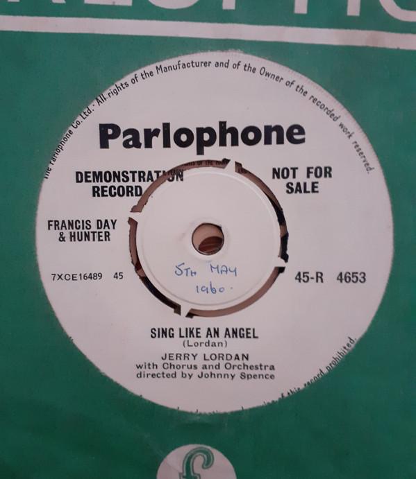 Jerry Lordan - Sing Like An Angel / Ev'ry Time