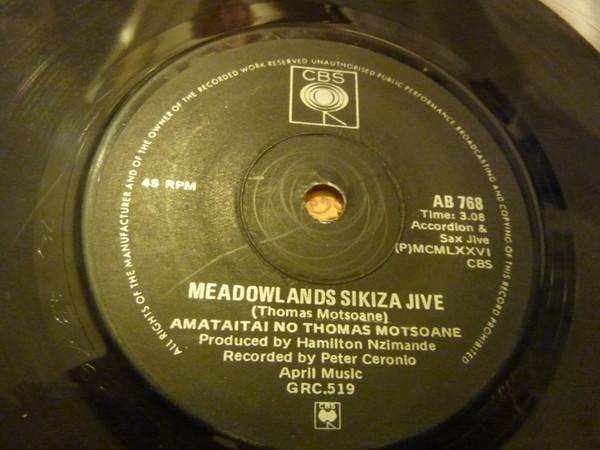 Jerry Mhlanga - Meadowlands Sikiza Jive 