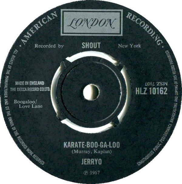 Jerry O - Karate-Boo-Ga-Loo / The Pearl