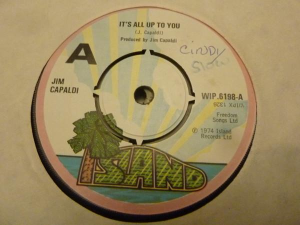 Jim Capaldi - It's All Up To You