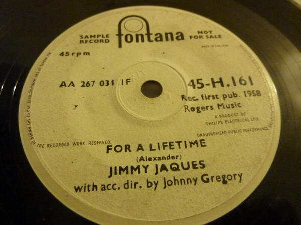 Jimmy Jaques - For A Lifetime