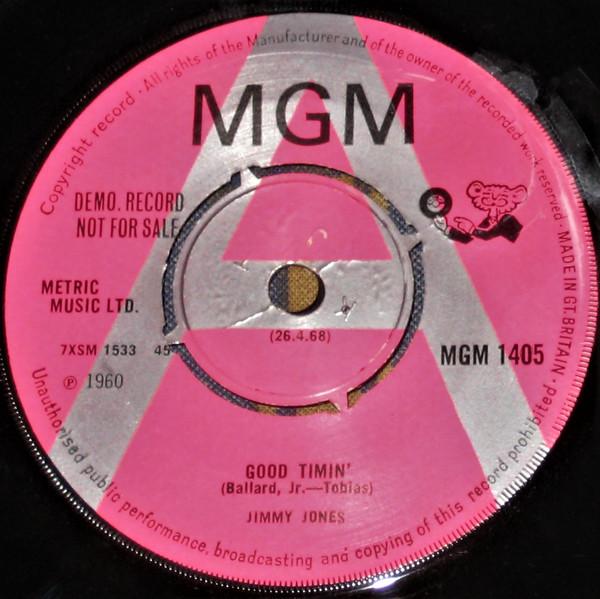 Jimmy Jones - Good Timin' / Handy Man