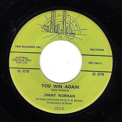 Jimmy Norman - You Win Again / Thank Him