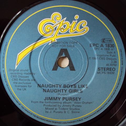 Jimmy Pursey - Naughty Boys Like Naughty Girls