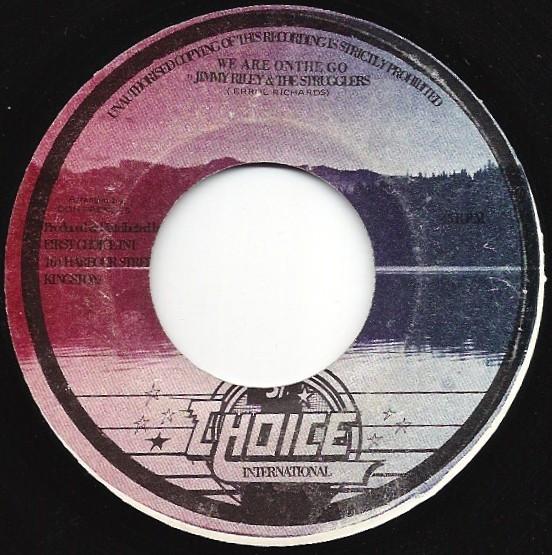 Jimmy Riley, The Strugglers (4) - We Are On The Go